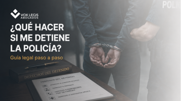 ¿Qué hacer si me detiene la policía?